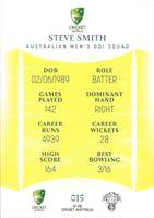 2023-24 Cricket Luxe Common - 015 - Steve Smith - Australia Men's ODI