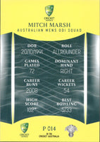 2023-24 Cricket Luxe Parallel - P 014 - Mitch Marsh - Australia Men's ODI