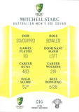 2023-24 Cricket Luxe Common - 016 - Mitchell Starc - Australia Men's ODI