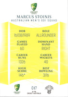 2023-24 Cricket Luxe Common - 017 - Marcus Stoinis - Australia Men's ODI