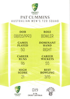 2023-24 Cricket Luxe Common - 019 - Pat Cummins - Australia Men's T20