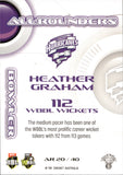 2023-24 Cricket Luxe All Rounder - AR 20 - Heather Graham - Hobart Hurricanes