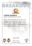 2023-24 Cricket Luxe Breakout PRIORITY - BO 13 - Lance Morris - 26/34