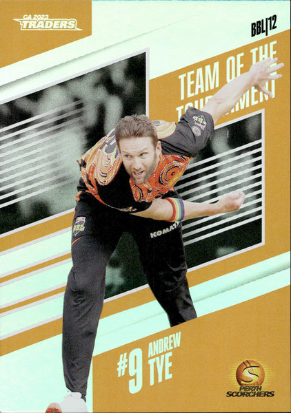 2023-24 Cricket Luxe Team Of The Tournament - TT 21 - Andrew Tye - Perth Scorchers