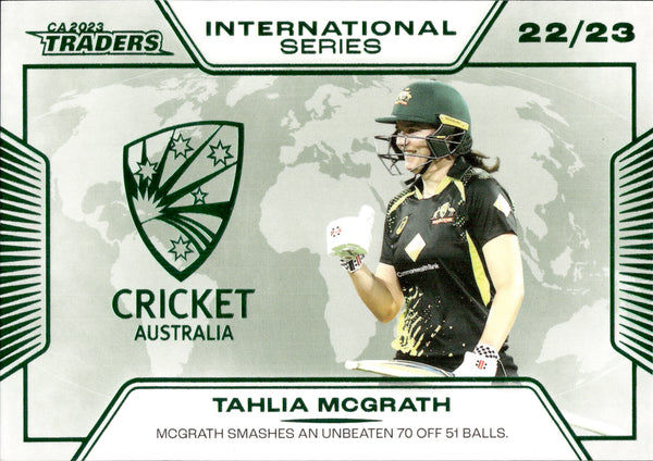 2023-24 Cricket Luxe International Series - IS 21 - Tahlia McGrath