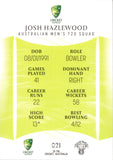 2023-24 Cricket Luxe Common - 021 - Josh Hazlewood - Australia Men's T20