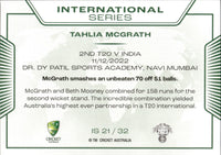 2023-24 Cricket Luxe International Series - IS 21 - Tahlia McGrath