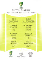 2023-24 Cricket Luxe Common - 022 - Mitch Marsh - Australia Men's T20