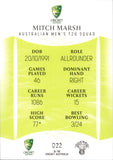 2023-24 Cricket Luxe Common - 022 - Mitch Marsh - Australia Men's T20