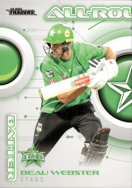 2023-24 Cricket Luxe All Rounder - AR 25 - Beau Webster - Melbourne Stars
