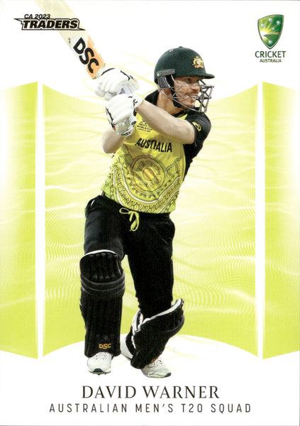 2023-24 Cricket Luxe Common - 026 - David Warner - Australia Men's T20