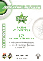 2023-24 Cricket Luxe All Rounder - AR 28 - Kim Garth - Melbourne Stars