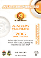 2023-24 Cricket Luxe All Rounder - AR 29 - Aaron Hardie - Perth Scorchers