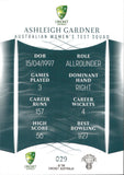 2023-24 Cricket Luxe Common - 029 - Ashleigh Gardner - Australia Women's Test