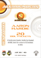 2023-24 Cricket Luxe All Rounder - AR 30 - Aaron Hardie - Perth Scorchers