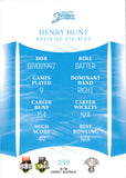 2023-24 Cricket Luxe Common - 059 - Henry Hunt - Adelaide Strikers