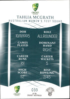 2023-24 Cricket Luxe Common - 033 - Tahlia McGrath - Australia Women's Test