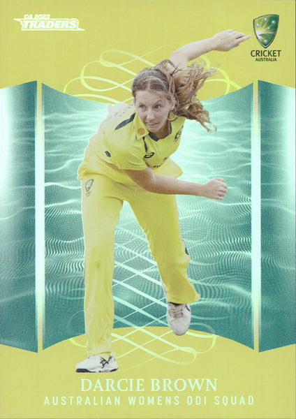 2023-24 Cricket Luxe Parallel - P 037 - Darcie Brown - Australia Women's ODI