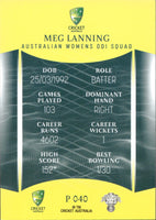 2023-24 Cricket Luxe Parallel - P 040 - Meg Lanning - Australia Women's ODI