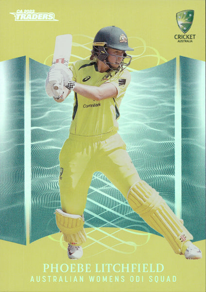 2023-24 Cricket Luxe Parallel - P 041 - Phoebe Litchfield - Australia Women's ODI