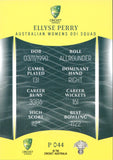 2023-24 Cricket Luxe Parallel - P 044 - Ellyse Perry - Australia Women's ODI