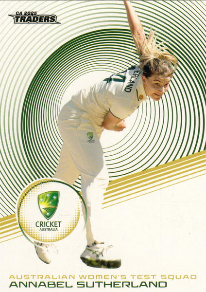 2025-26 Cricket Traders - Common - 036 - Annabel Sutherland - Australia Women's Test