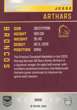 2025 NRL Elite - Base - 002 - Jesse Arthars - Broncos
