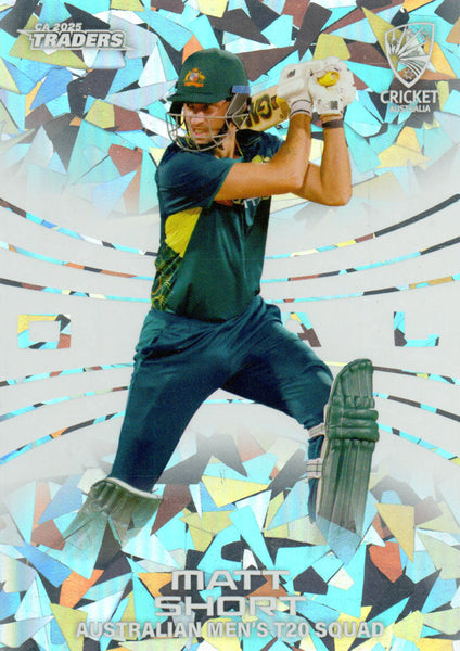 2025-26 Cricket Traders - Mojo Opal White - O 025 - Matt Short - 37/37