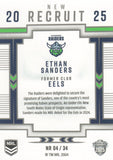 2025 NRL Elite - New Recruit - NR 4 - Ethan Sanders - Raiders