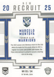 2025 NRL Elite - New Recruit - NR 5 - Marcelo Montoya - Bulldogs