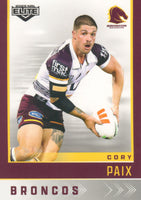 2025 NRL Elite - Base - 007 - Cory Paix - Broncos