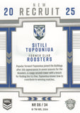 2025 NRL Elite - New Recruit - NR 6 - Sitili Tupouniua - Bulldogs