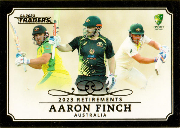 2023-24 Cricket Luxe Retirement CASE CARD - R2 - Aaron Finch - 47/70