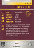 2025 NRL Elite - Base - 008 - Adam Reynolds - Broncos