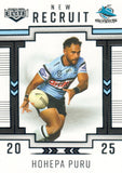 2025 NRL Elite - New Recruit - NR 8 - Hohepa Puru - Sharks