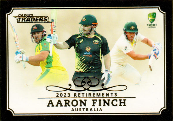 2023-24 Cricket Luxe Retirement CASE CARD - R2 - Aaron Finch - 60/70