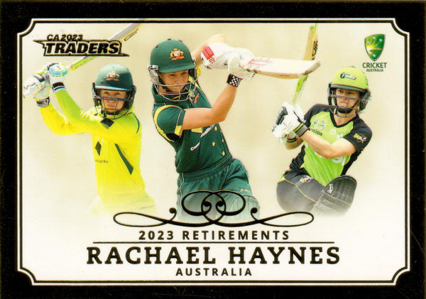 2023-24 Cricket Luxe Retirement CASE CARD - R3 - Rachael Haynes - 02/70