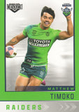 2025 NRL Elite - Base - 018 - Matthew Timoko - Raiders