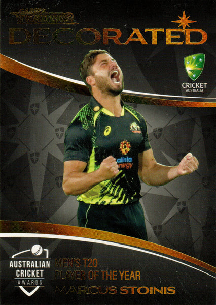 2023-24 Cricket Luxe Decorated - D 07 - Marcus Stoinis - Australia