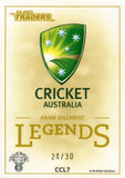 2023-24 Cricket Luxe LEGENDS Case Card - CC L7 - Adam Gilchrist - 24/30
