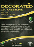 2023-24 Cricket Luxe Decorated - D 07 - Marcus Stoinis - Australia