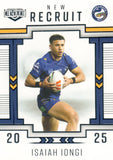 2025 NRL Elite - New Recruit - NR 21 - Isaiah Iongi - Eels
