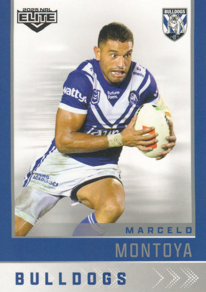2025 NRL Elite - Base - 024 - Marcelo Montoya - Bulldogs
