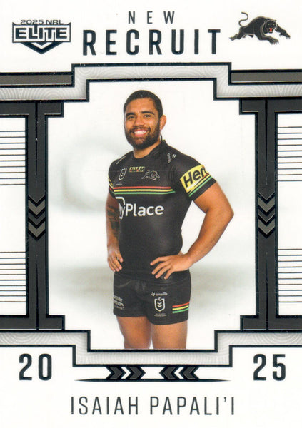 2025 NRL Elite - New Recruit - NR 23 - Isaiah Papali’i - Panthers