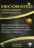 2023-24 Cricket Luxe Decorated - D 10 - Lance Morris - Perth Scorchers