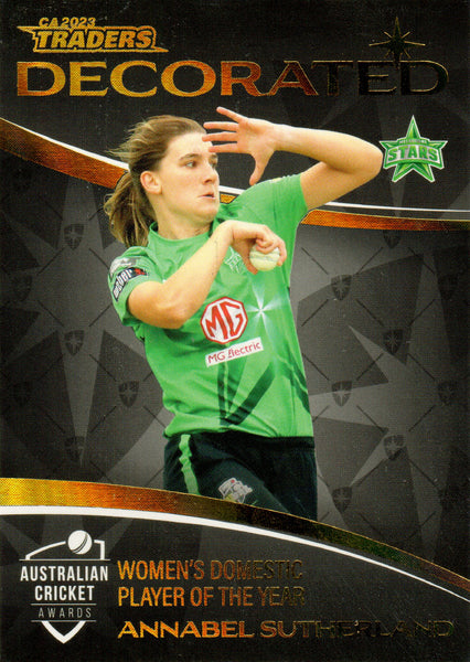2023-24 Cricket Luxe Decorated - D 11 - Annabel Sutherland - Melbourne Stars