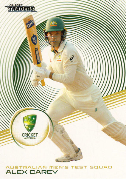 2025-26 Cricket Traders - Common - 002 - Alex Carey - Australia Men's Test