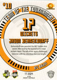 2025-26 Cricket Traders - Team Of The Tournament - TT 22 - Jason Behrendorff - Perth Scorchers