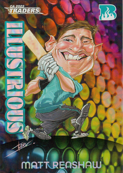 2023-24 Cricket Luxe Illustrious - I 2 - Matt Renshaw - Brisbane Heat