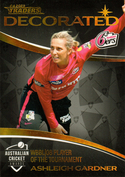 2023-24 Cricket Luxe Decorated - D 13 - Ashleigh Gardner - Sydney Sixers